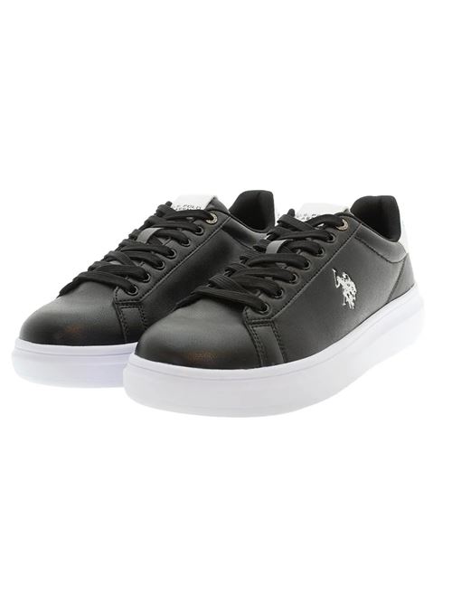 U.S. POLO Assn. Sneakers in ecopelle U.S. POLO | CODY001CBLK-WHI01